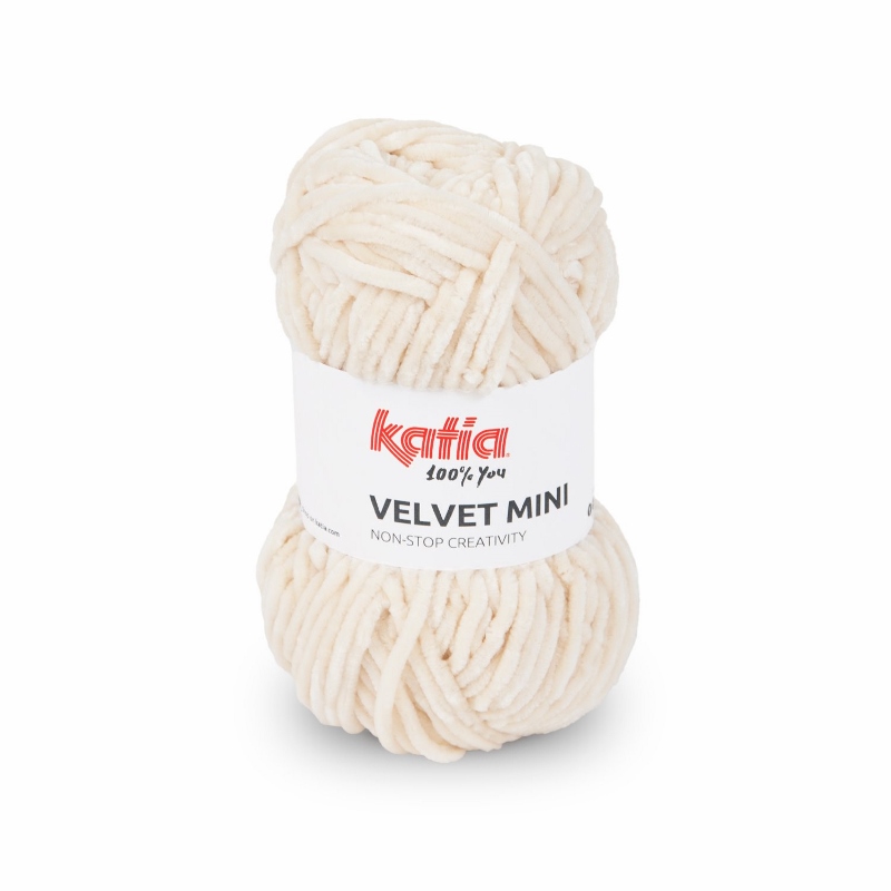 Katia Velvet Mini, 50g Chenillegarn