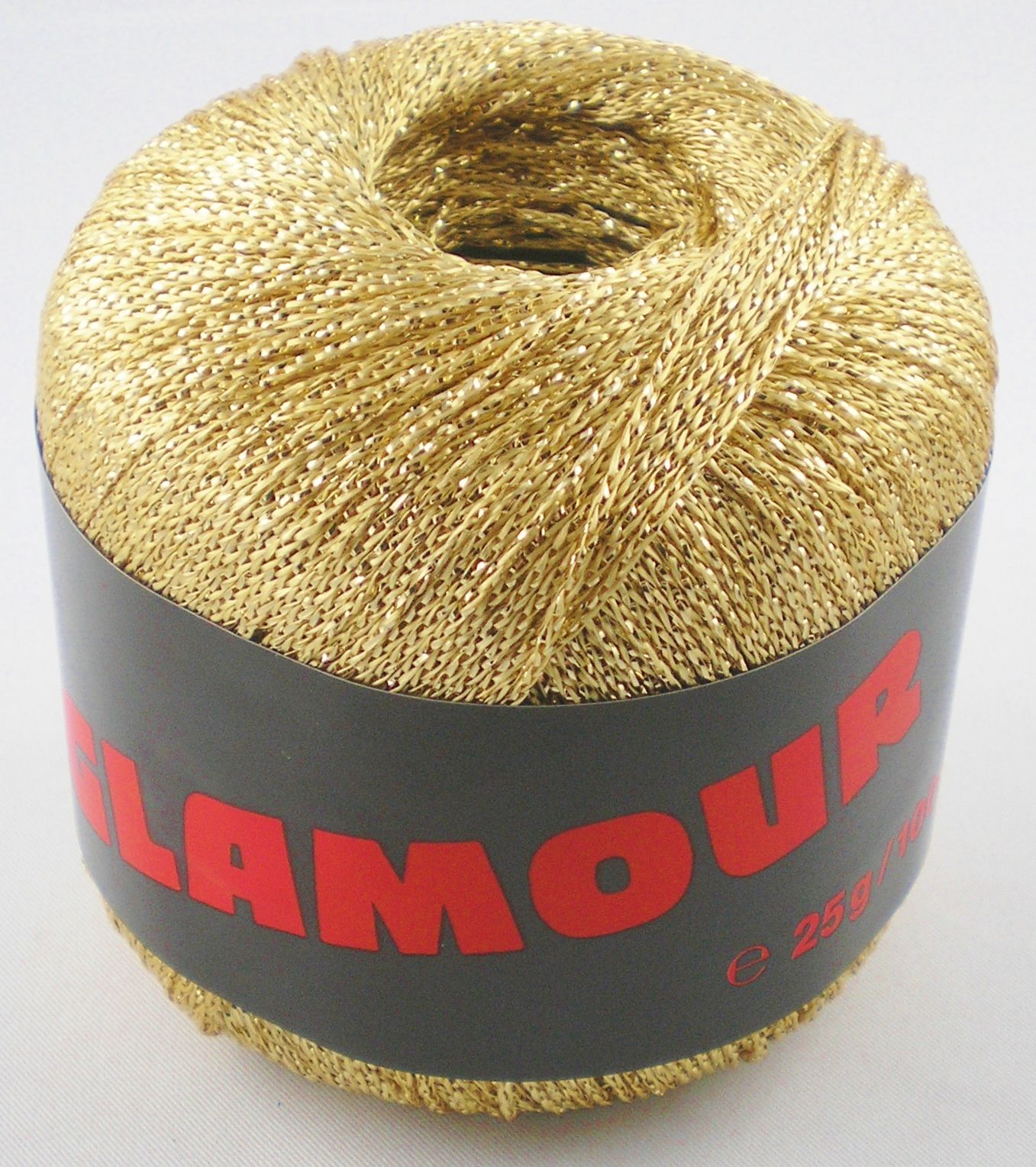 G-B Glamour, 25g Häkelgarn mit Glitzereffekt