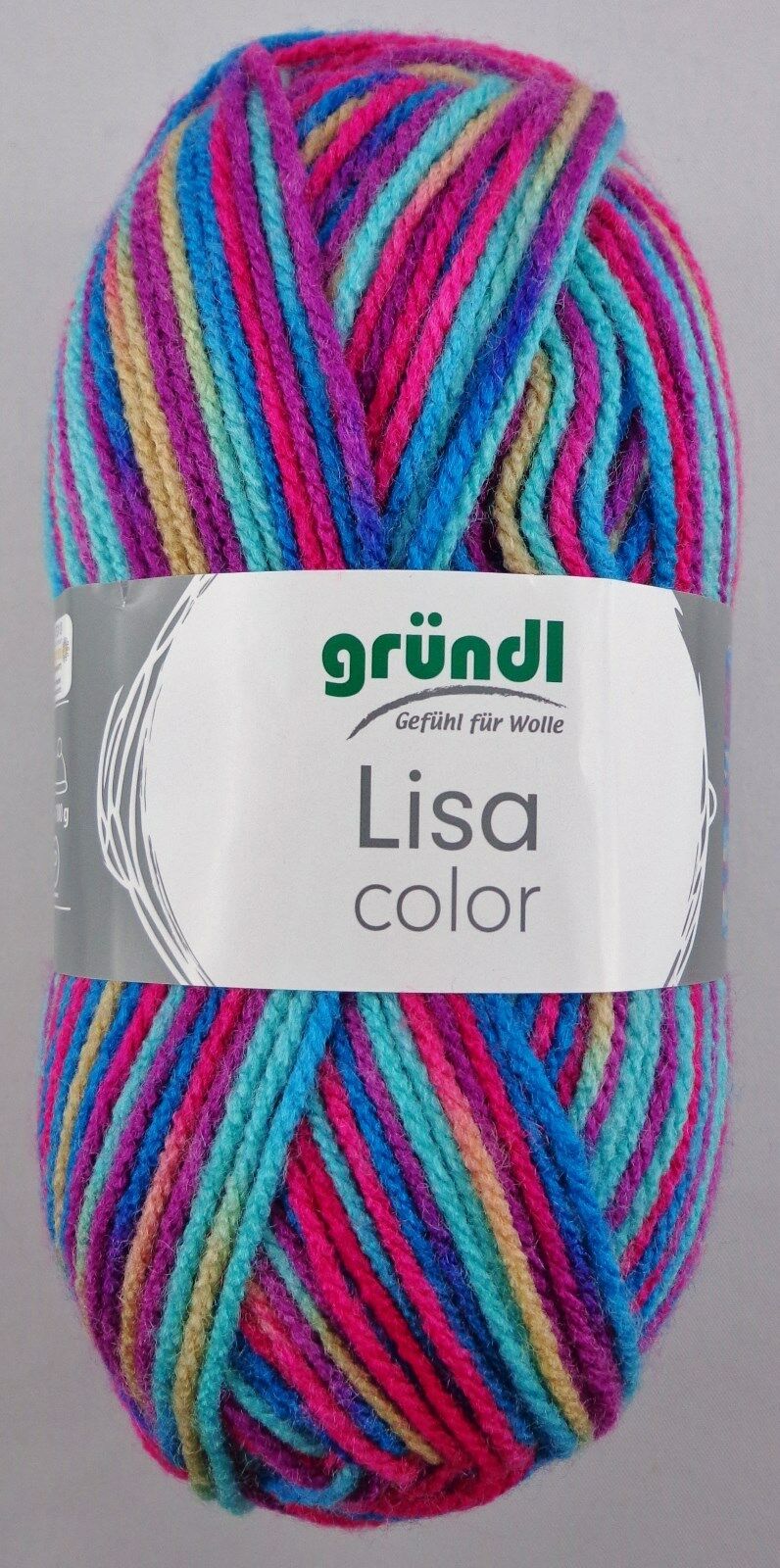 Gründl Lisa Premium Color, 50g Basicgarn