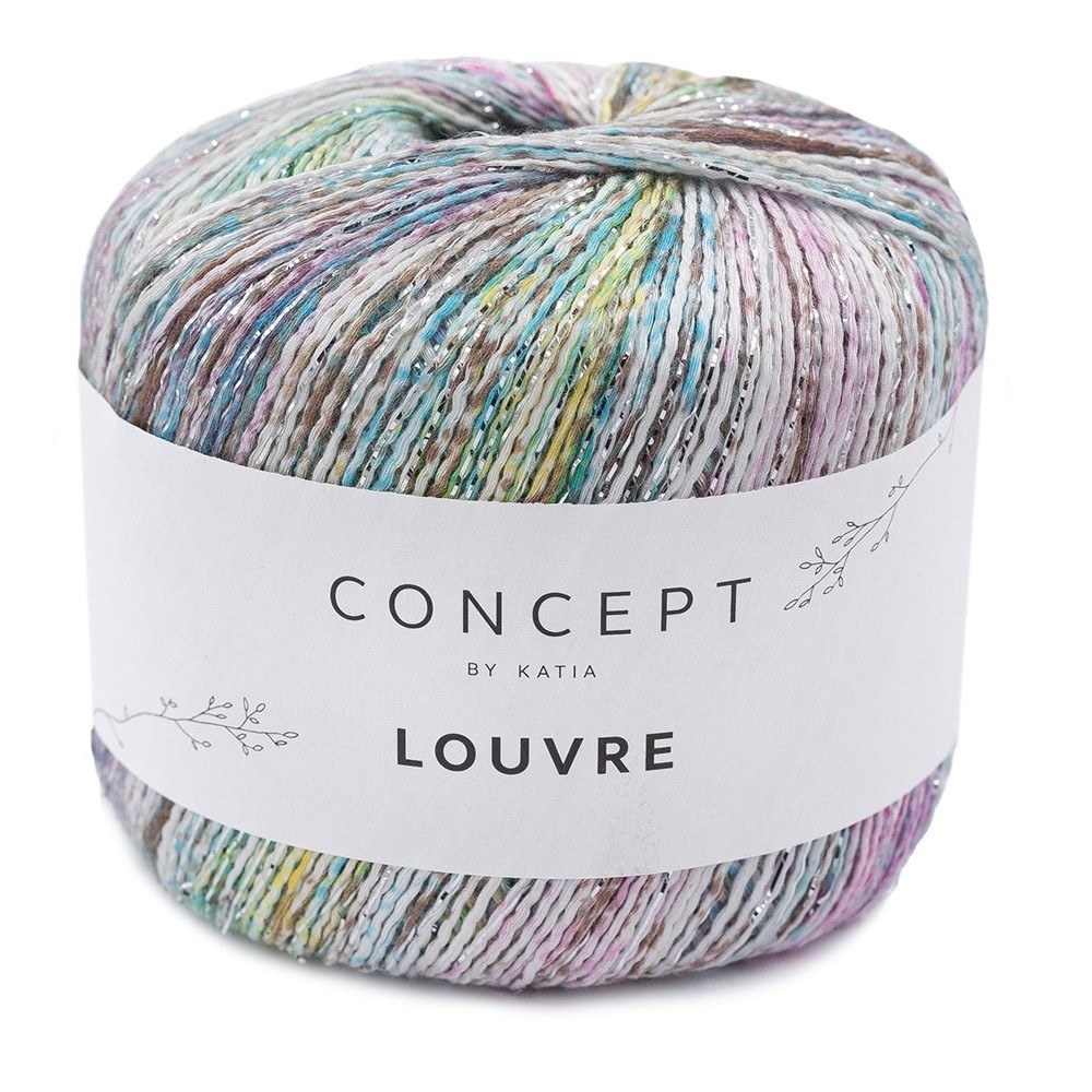 Katia Concept Louvre, 50g Glitzergarn