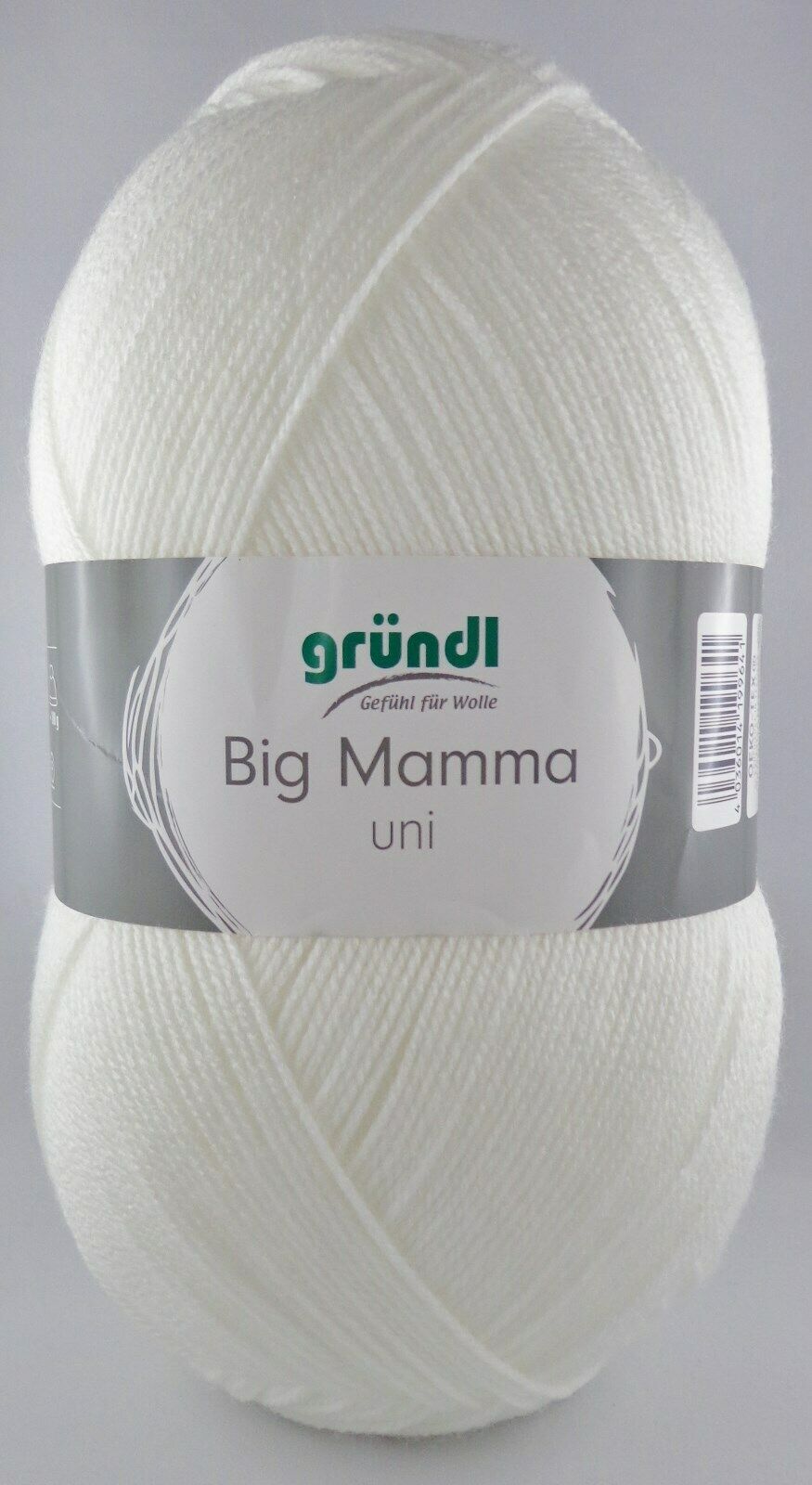 Gründl Big Mamma Uni, 400g-Großknäuel