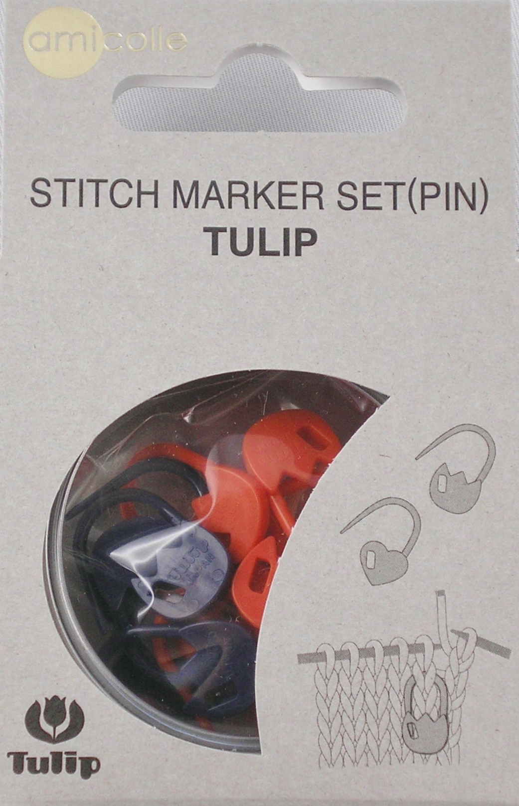 Maschenmarkierer Tulip & Heart