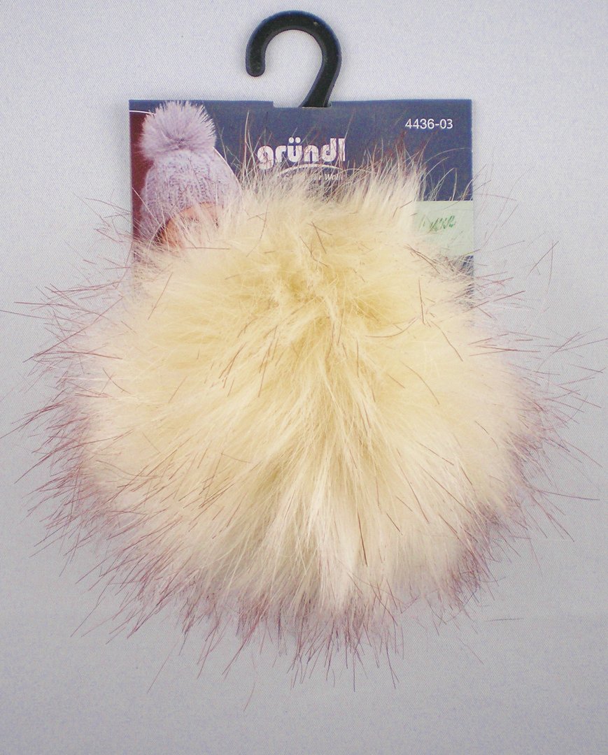 Accessoire Kunstfellbommel / -pompon