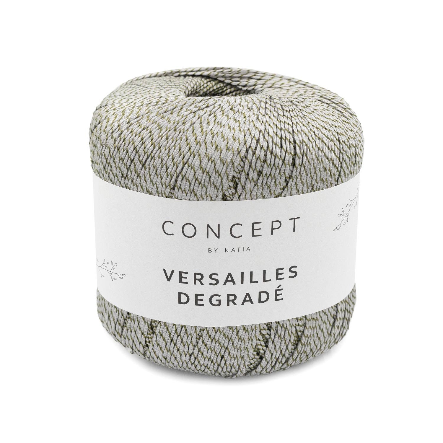 200g Katia Concept Versailles Degradé, 200g Farbverlaufseffekt