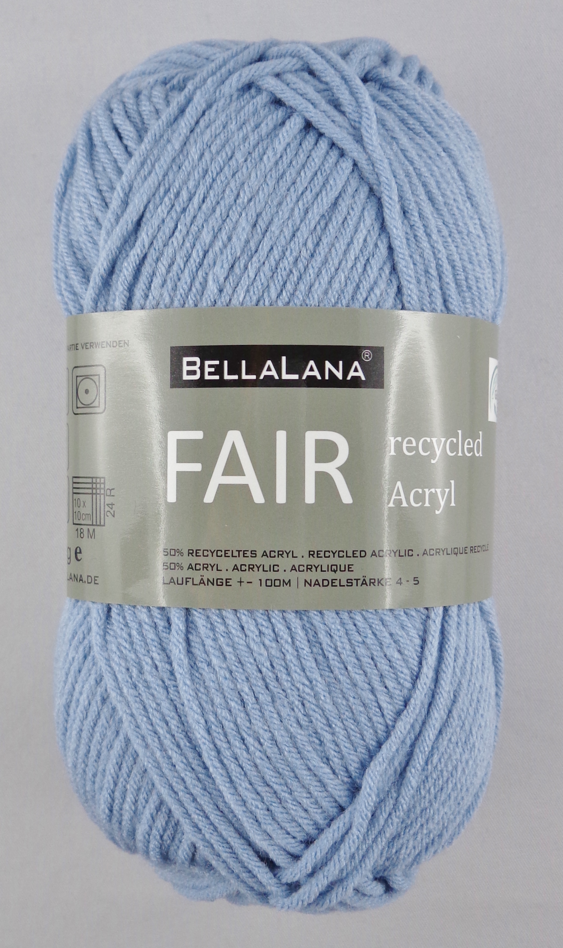 BellaLana Fair recycled Acryl, 50g Green Line