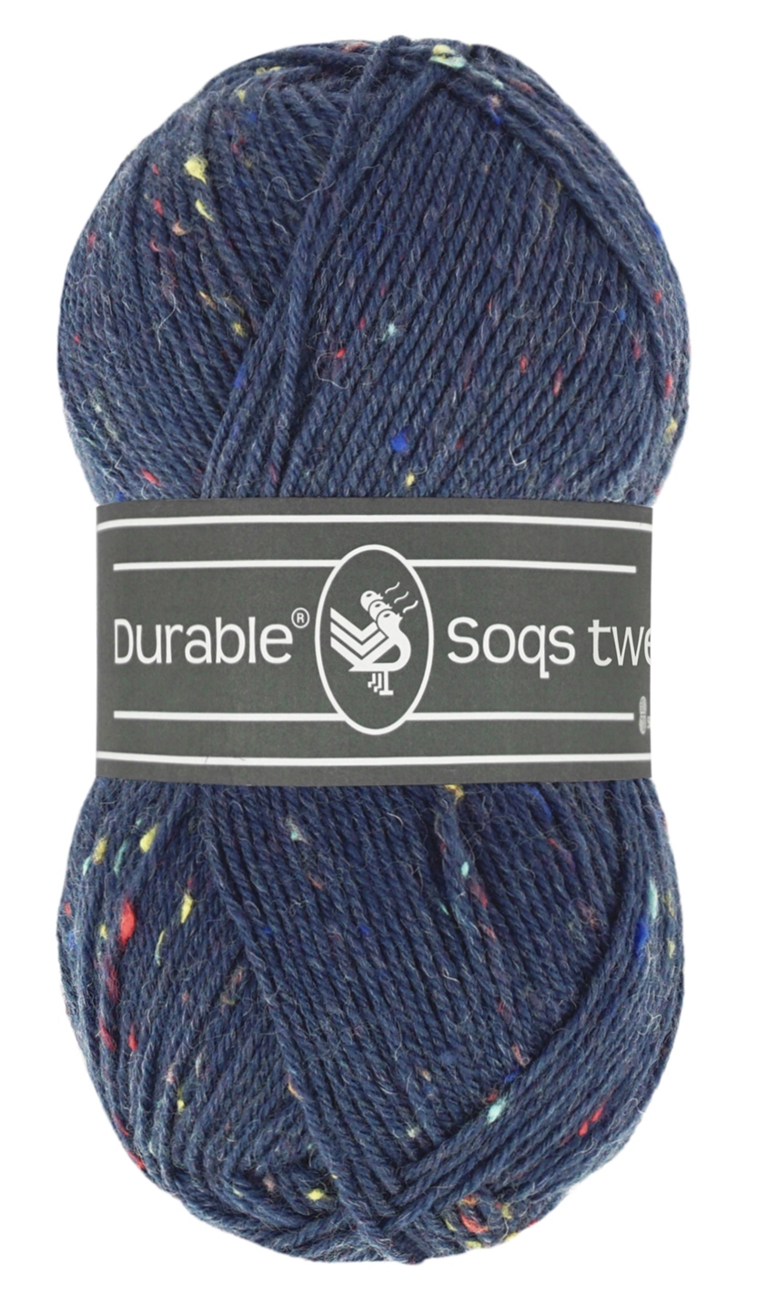 Durable Soqs Tweed, 50g Sockenwolle
