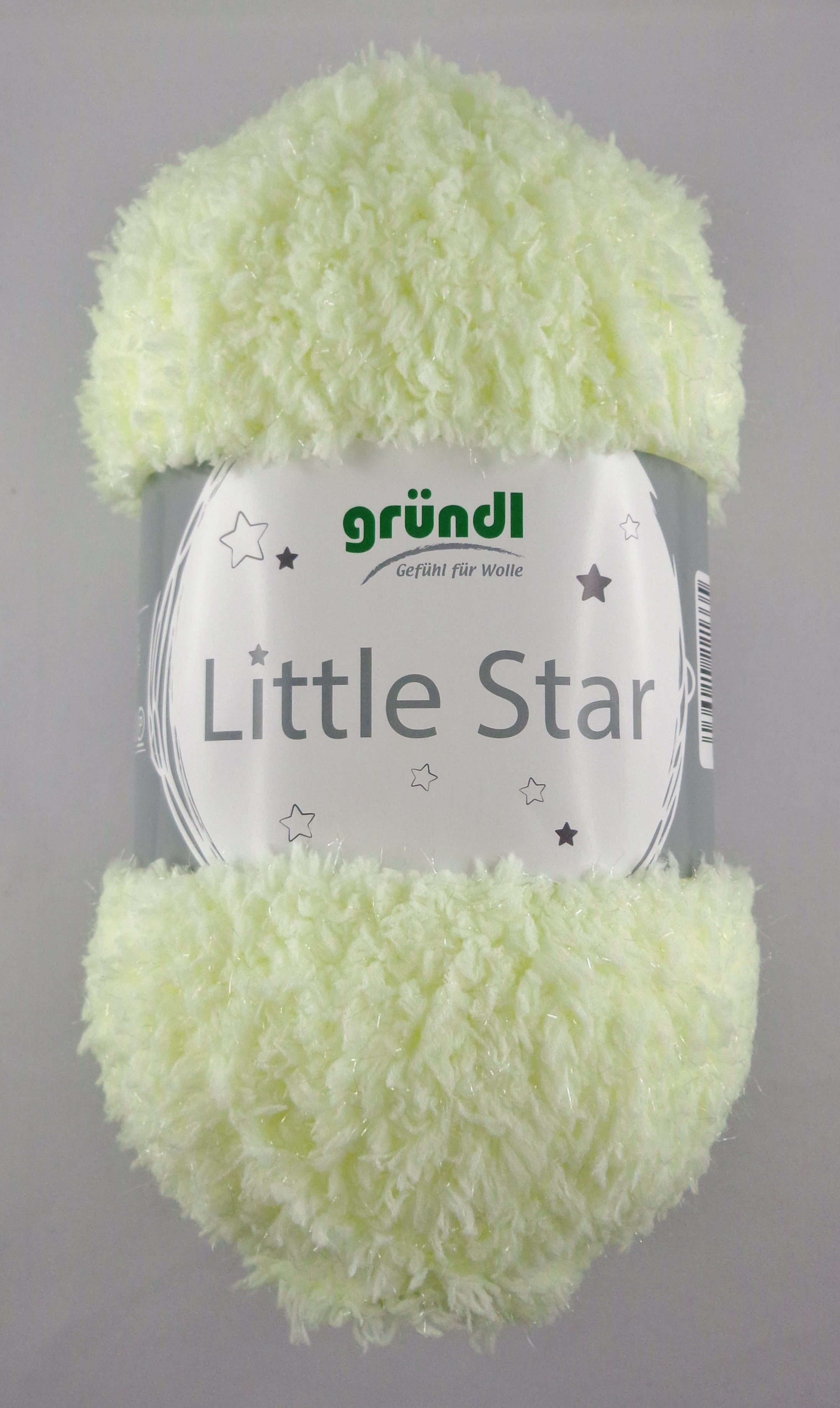 Gründl Little Star, 100g Kuschelwolle mit dezentem Glitzer