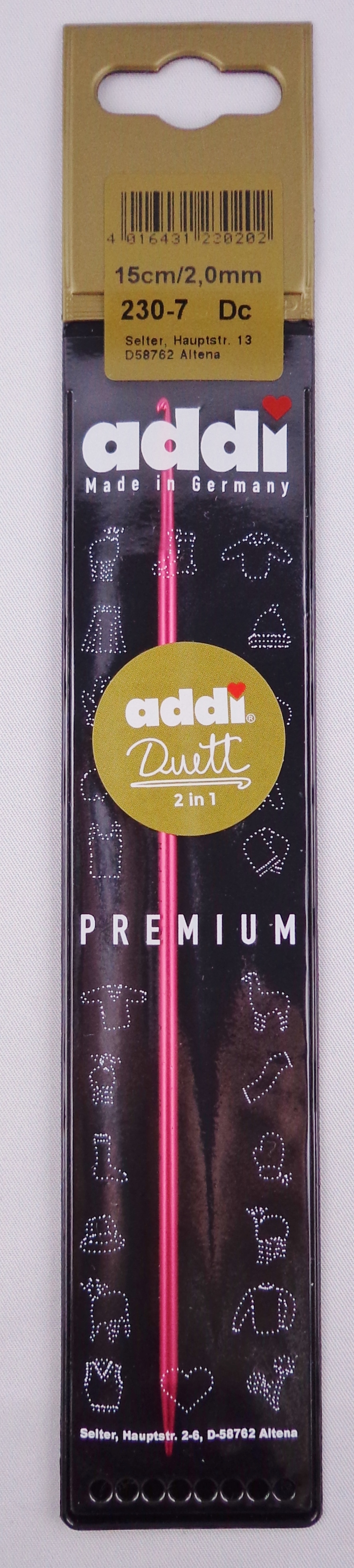 addi Duett Häkel- & Stricknadel 2 in 1