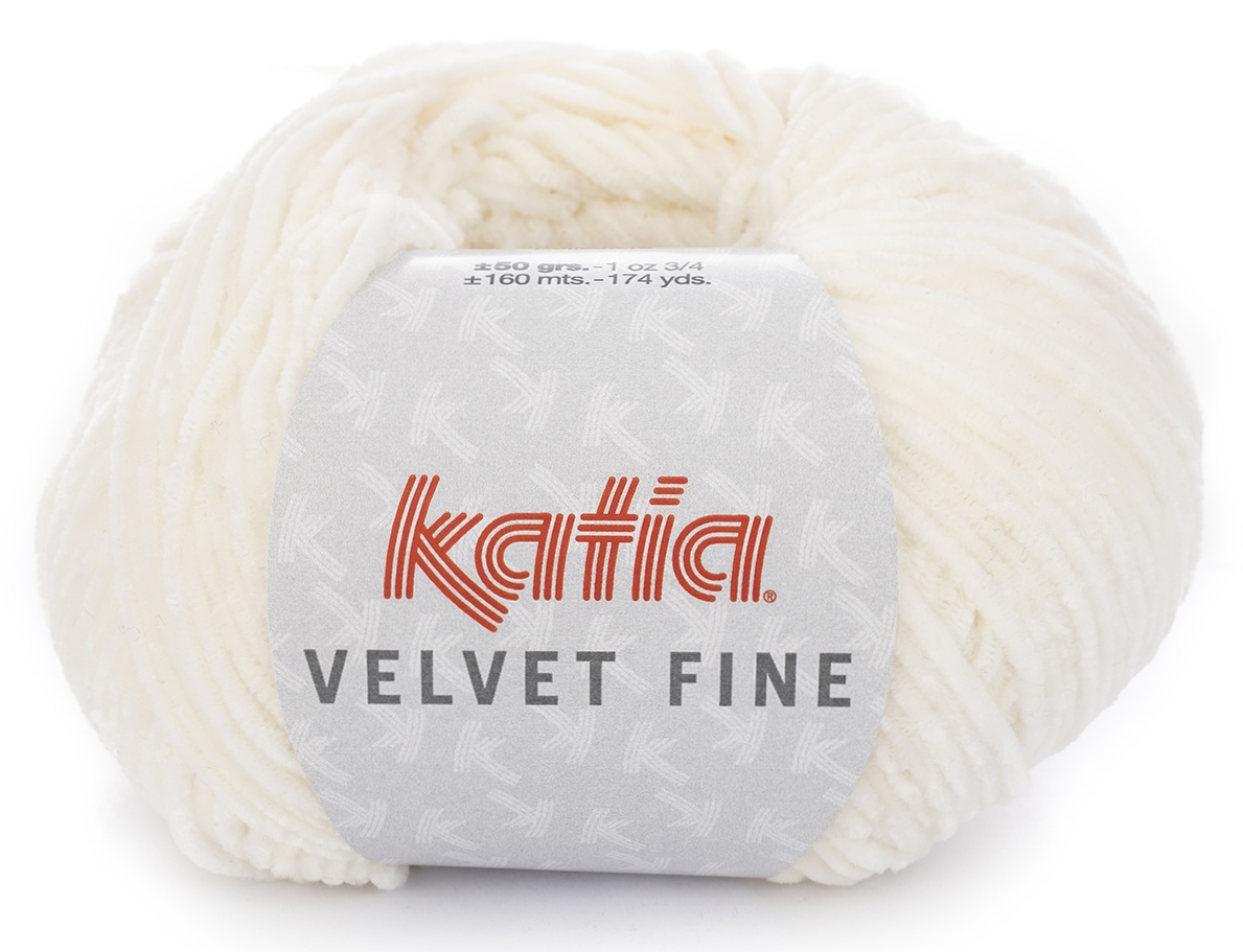 Katia Velvet Fine, 50g Garn mit Samt-Effekt
