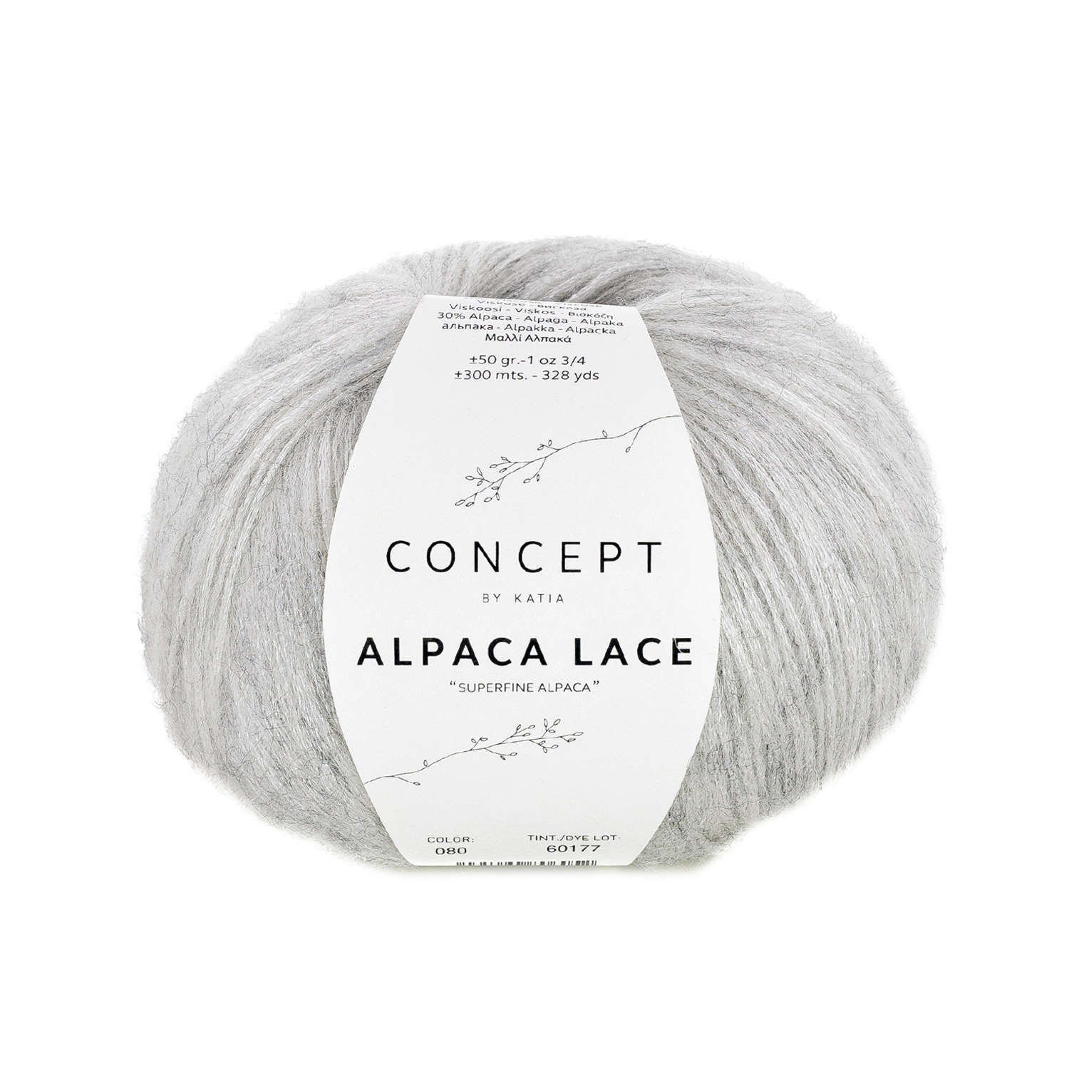 Katia Concept Alpaca Lace, 50g Fantasiegarn