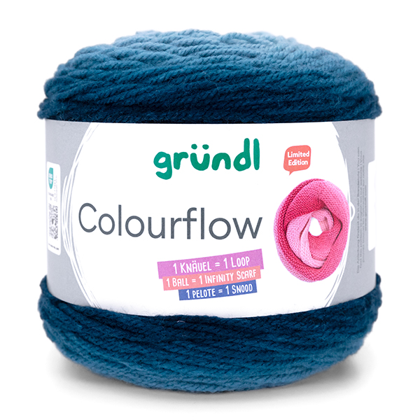 Gründl Colourflow, 200g Bobbelgarn (Limited Edition)