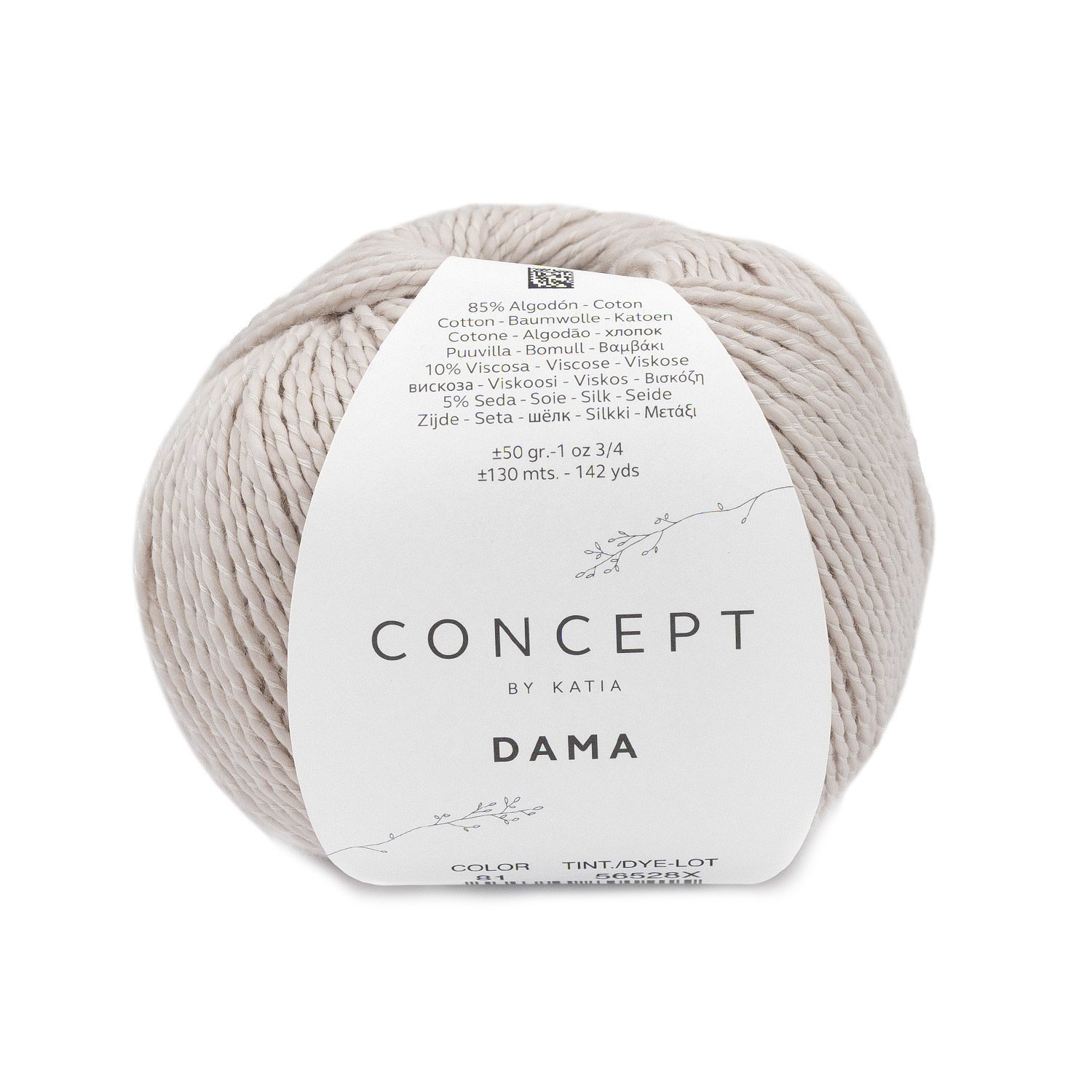 Concept by Katia Dama, 50g Effektgarn