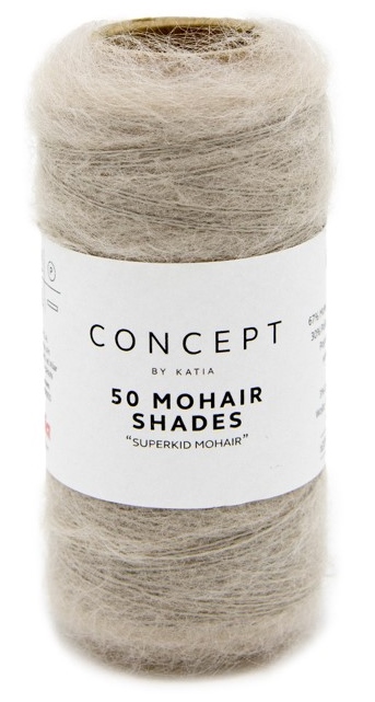 Katia Concept 50 Mohair Shades "Superkid Mohair", 20g Lacegarn
