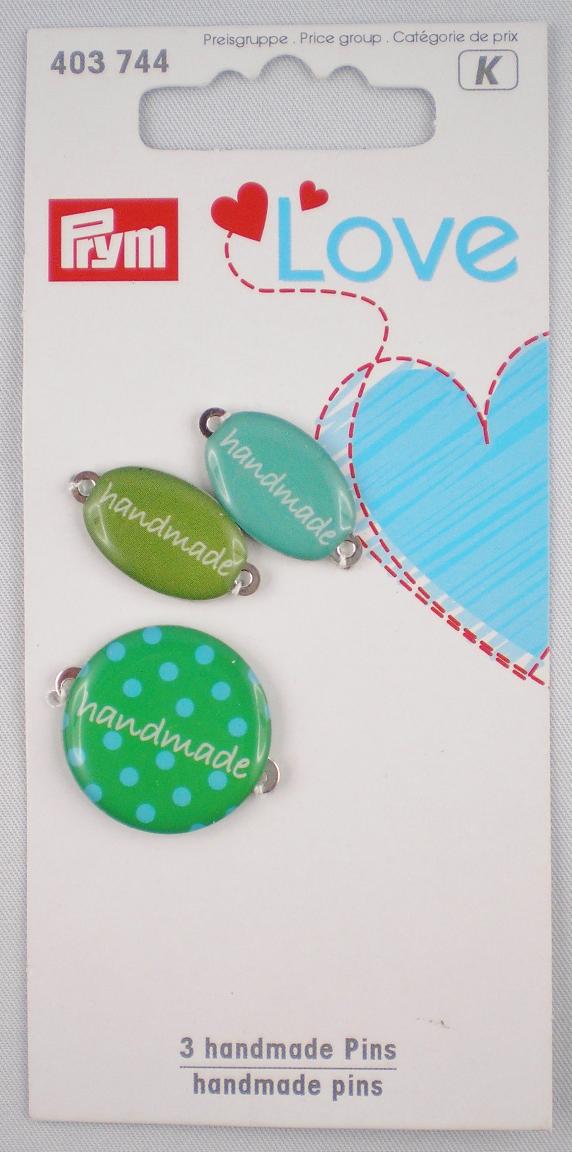 Prym Love Label grün-sortiert 403 744