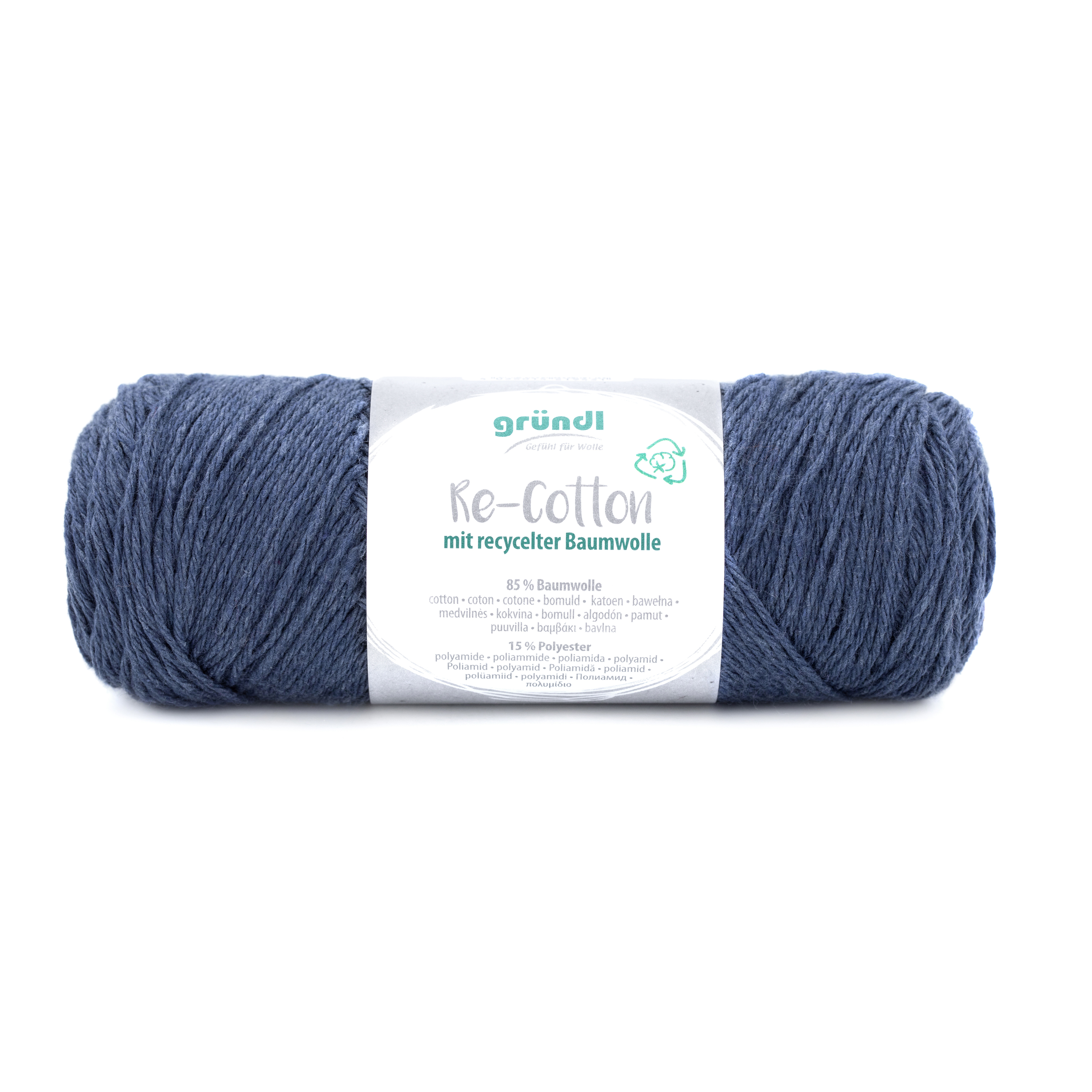 Gründl Re-Cotton, 100g Recycle-Garn