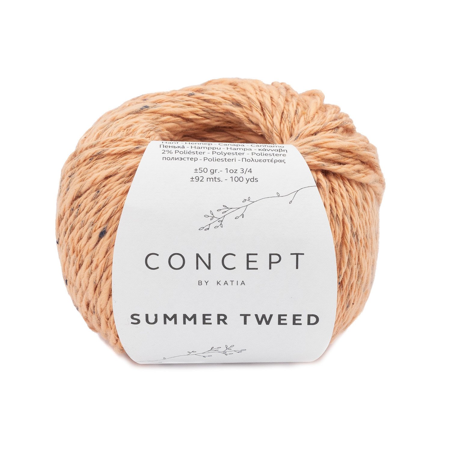 Concept by Katia Summer Tweed, 50g sommerliches Effektgarn