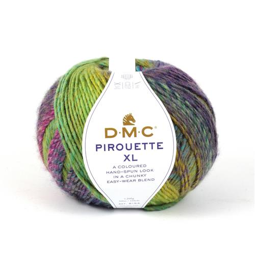 200g DMC Pirouette XL, 200g Farbverlaufsgarn