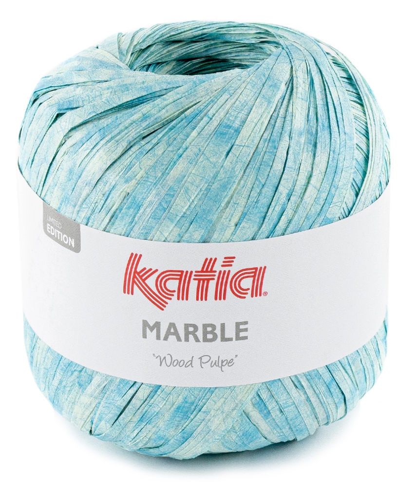 Katia Marble - Limited Edition, 50g marmoriertes Bastgarn