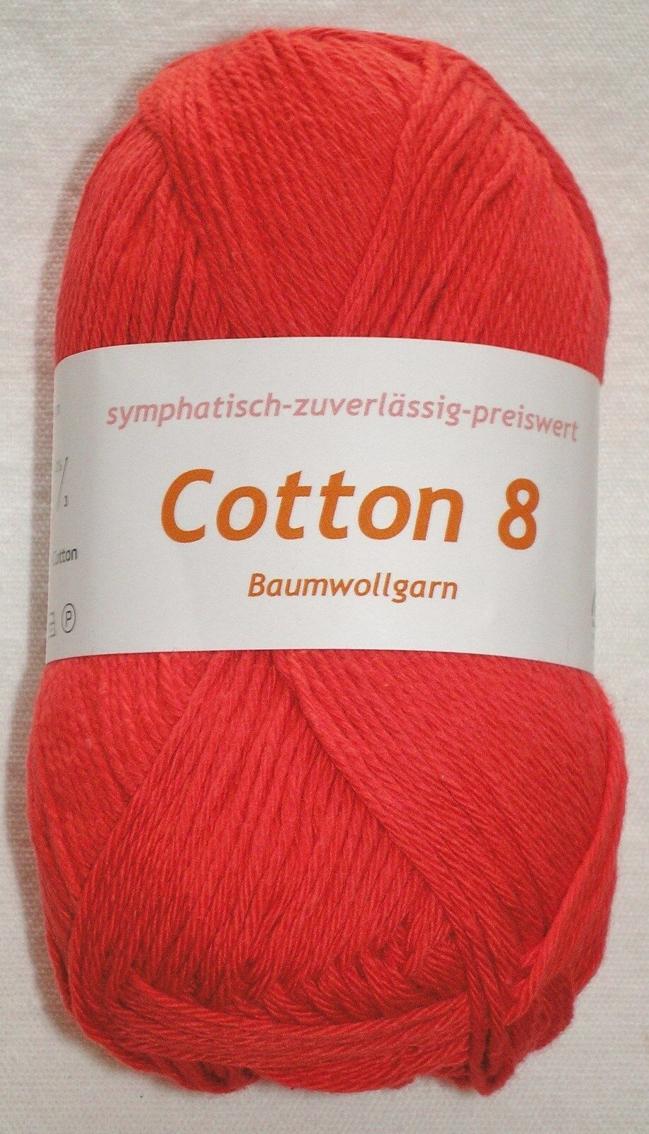 G-B Cotton 8, 50g Baumwollgarn