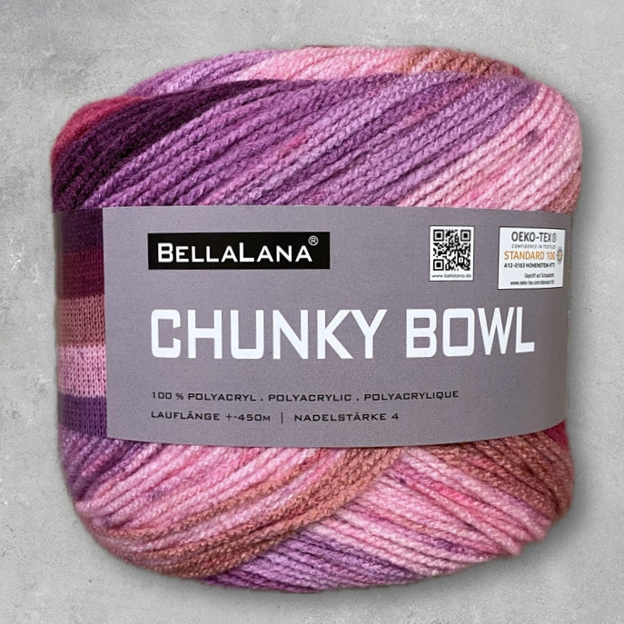 Bella Lana Chunky Bowl, 150g Bobbelgarn
