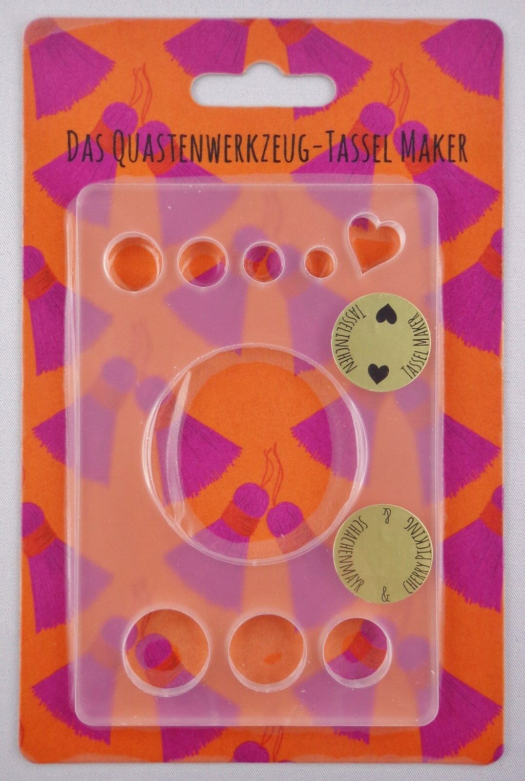 Schachenmayr Pick & Pom Pompon-Maker oder Quastenwerkzeug Tassel-Maker