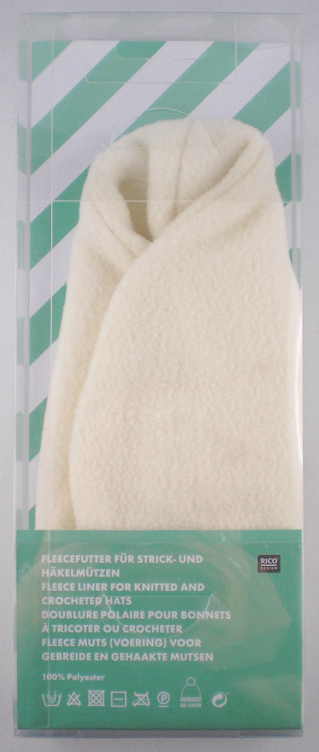 Rico Fleece-Futter für Strick & Häkel-Mützen
