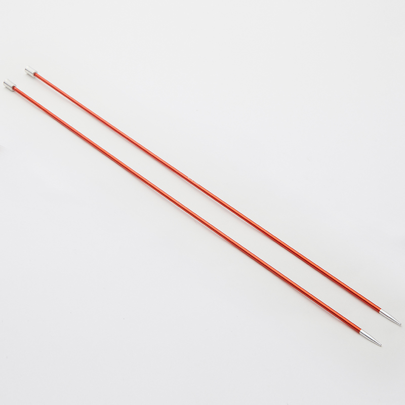 Knit Pro Zing Stricknadeln 35cm lang aus Aluminium in verschiedenen Stärken