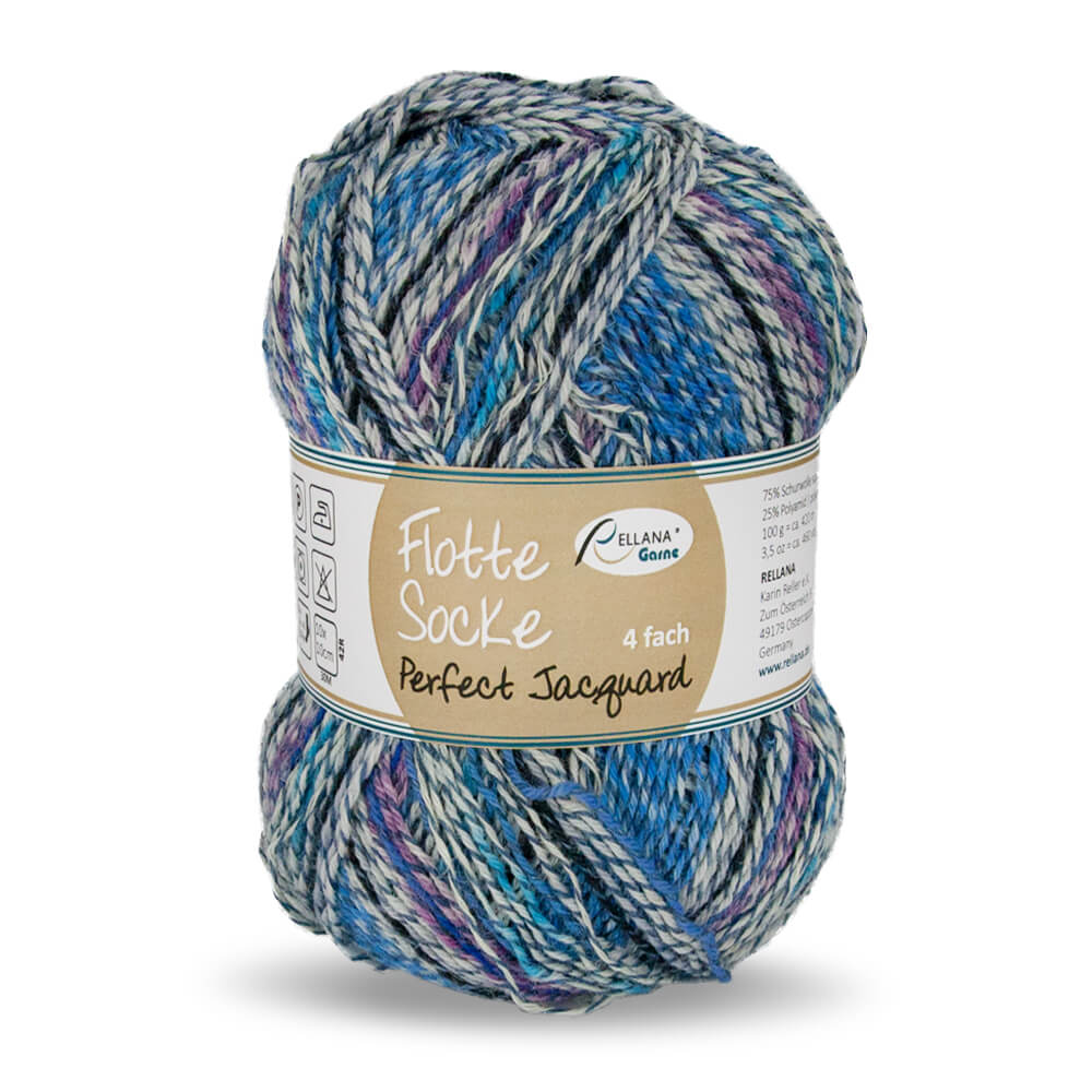 Flotte Socke Perfect Jacquard, 100g Sockenwolle 4-fach