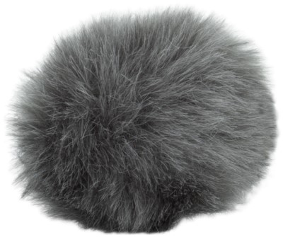 Woolly Hug´s Mini Fell Pompon (kein Echtfell) mit Druckknopf, Durchmesser ca. 6 cm