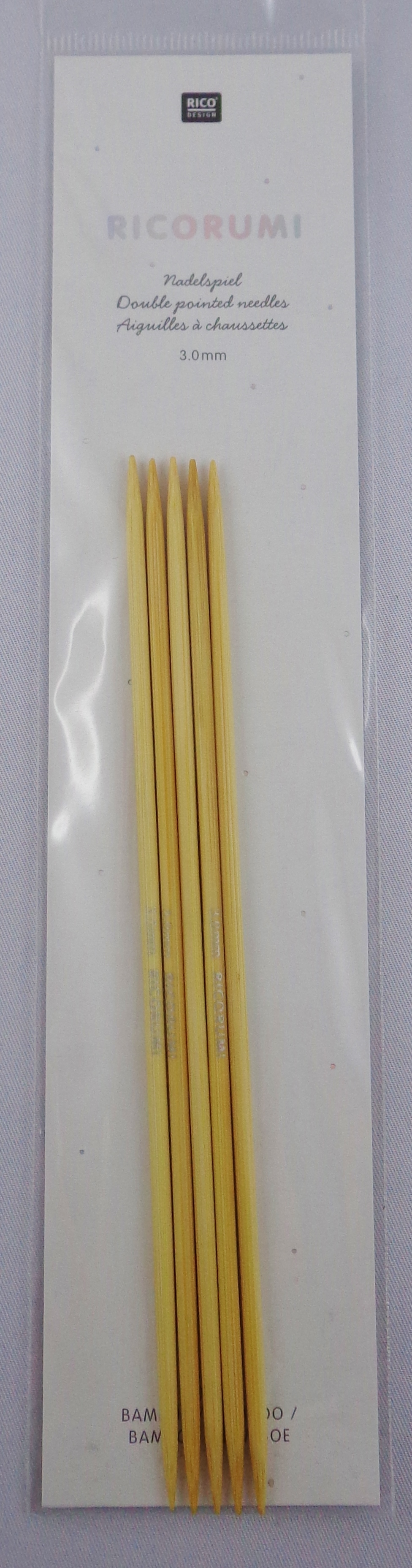 Ricorumi Nadelspiel  3,0 mm