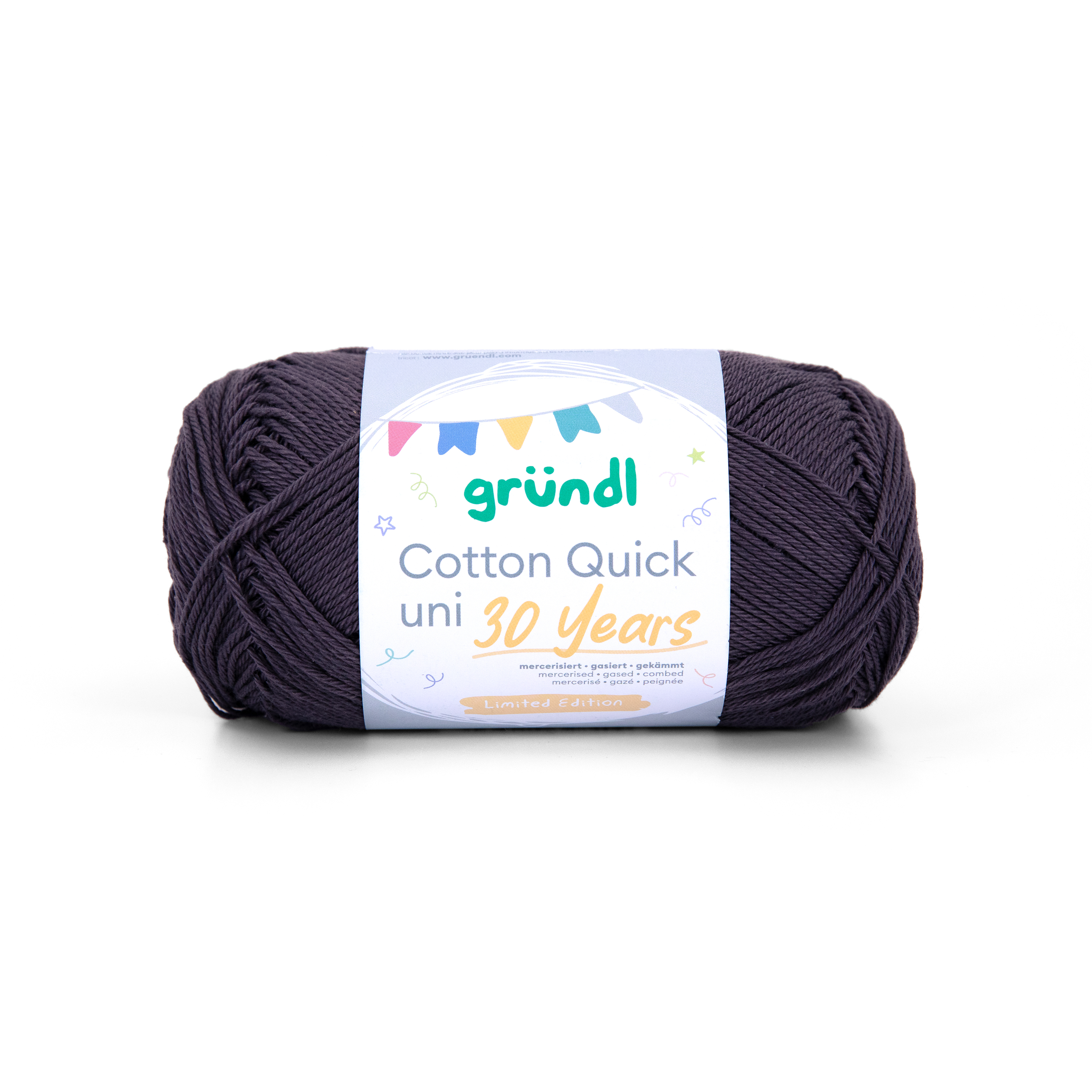 Gründl Cotton Quick Uni 30 Years - limited Edition, 100g Sommergarn