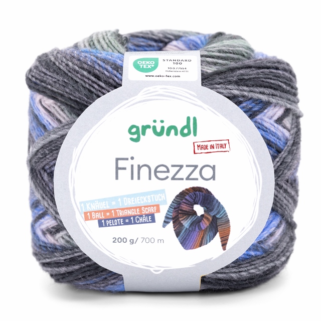 Gründl Finezza, 200g Dochtgarn