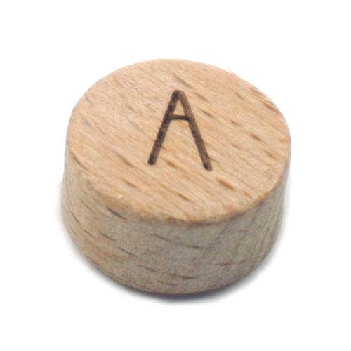 Durable Buchstaben aus Holz / Ø ca. 14mm / 1-Stück-Packung