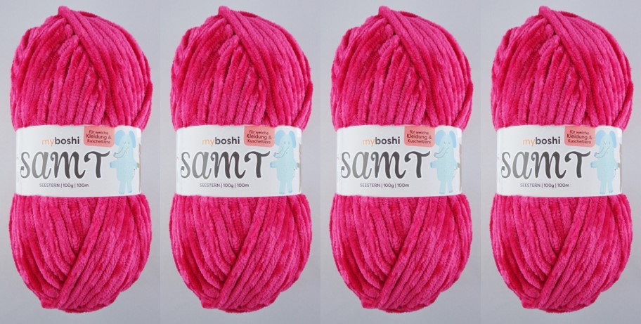 4x 100g My Boshi Samt (Sonderangebot)