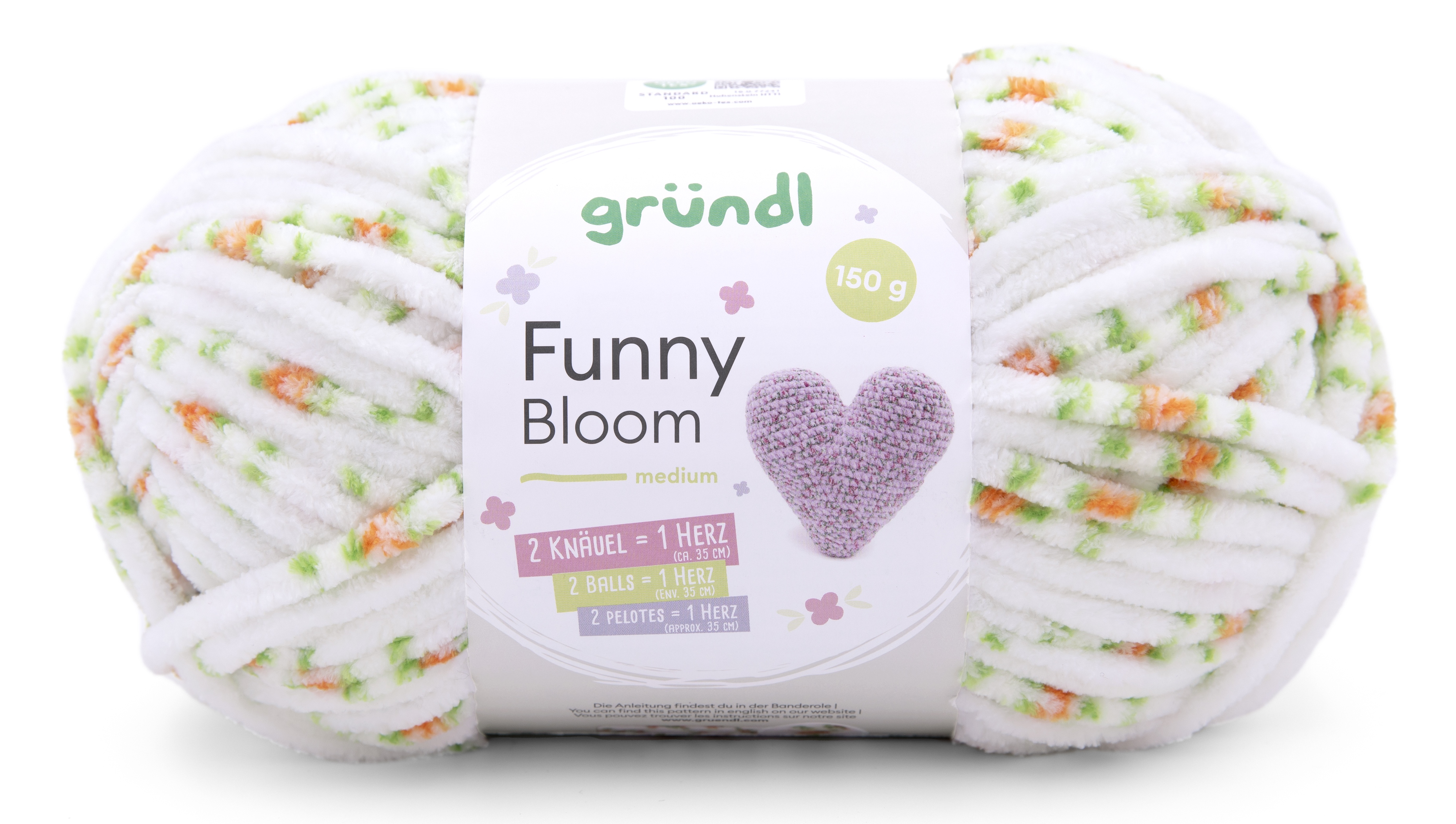 Gründl Funny Bloom, 150g Chenillegarn