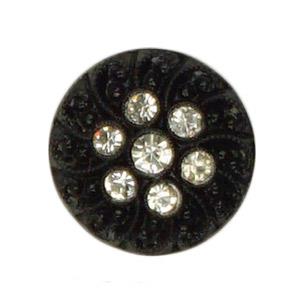Durable Strass- / Glitzerknöpfe Rückstich / Ø ca. 15mm