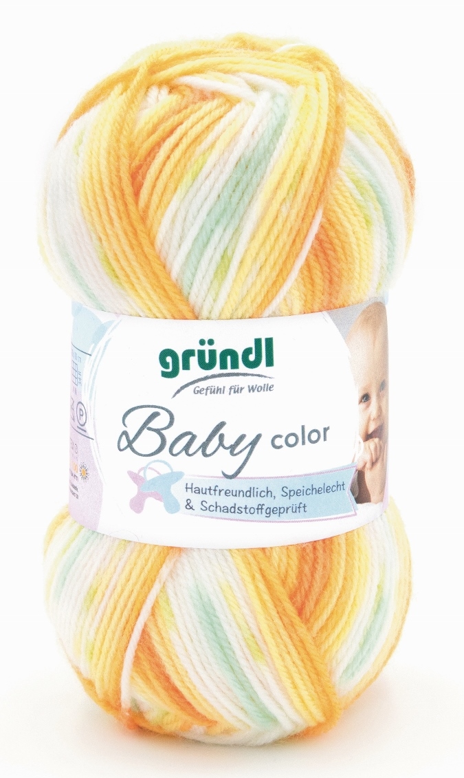 Gründl Baby Color, 50g Babywolle