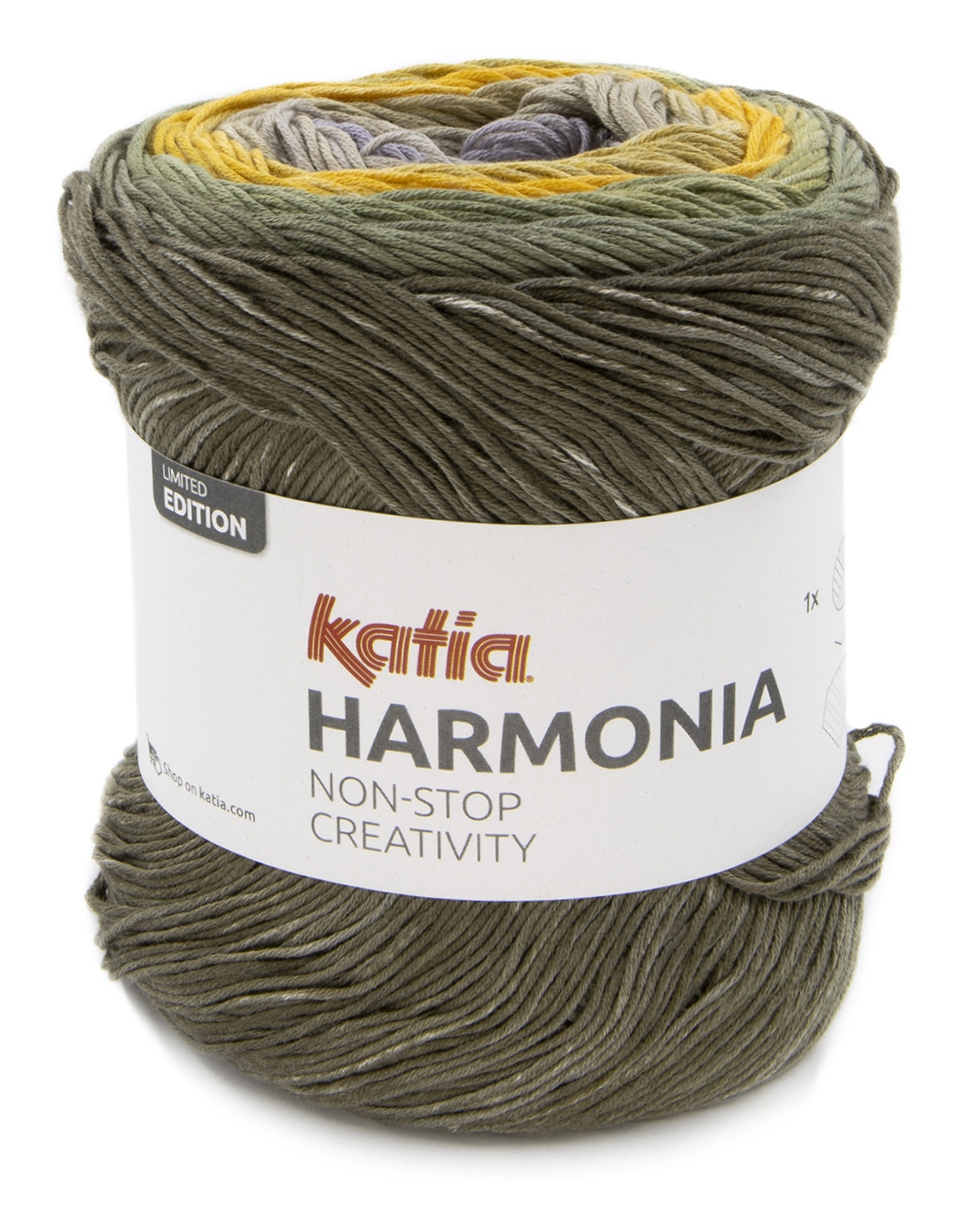 Katia Harmonia, 150g Bobbelwolle mit Farbverlauf
