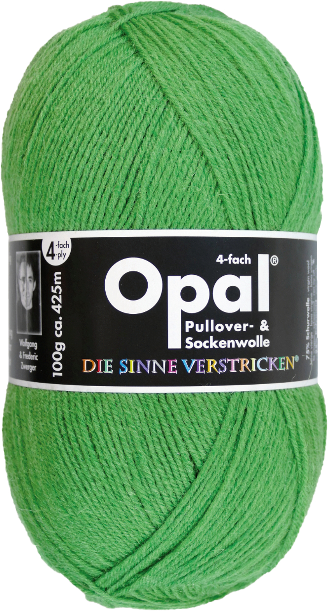 100g Opal uni 4-fach, 100g Sockenwolle