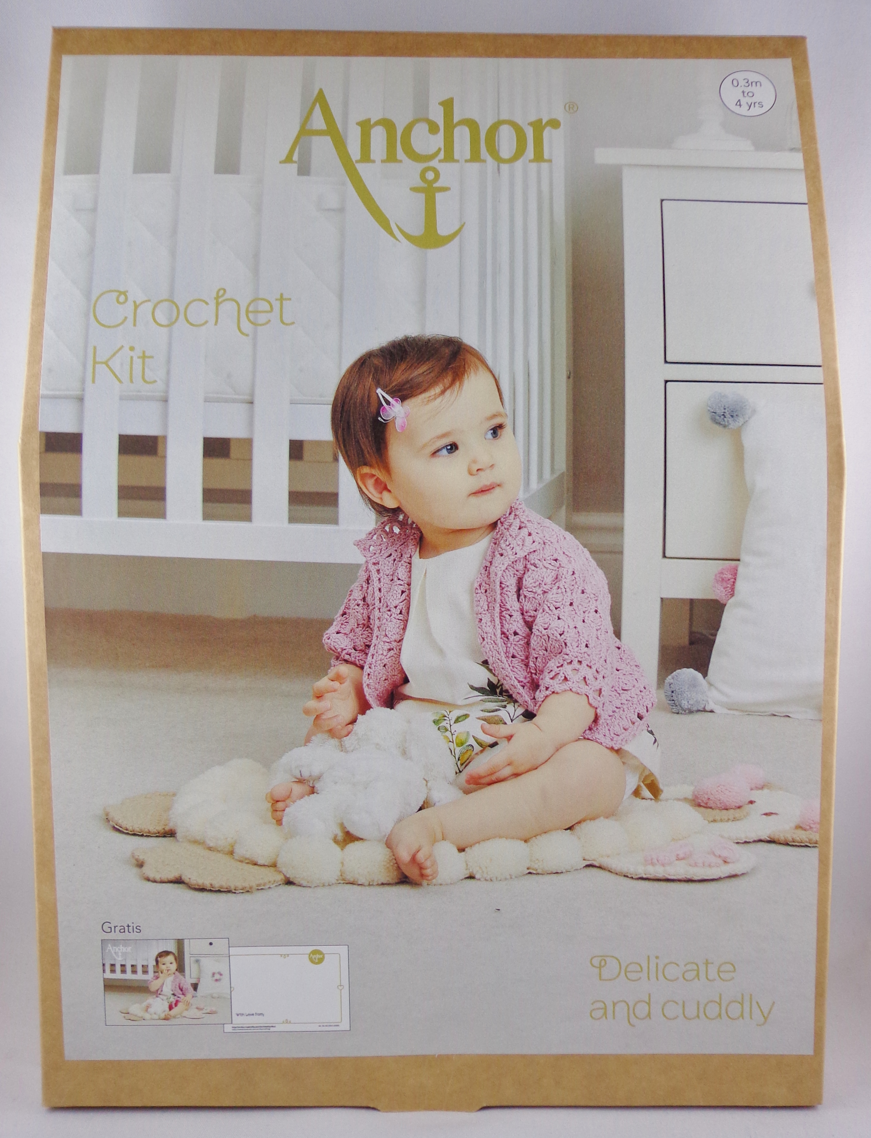 Anchor Crochet Kit Delicate And Cuddly 	Mimi Pink