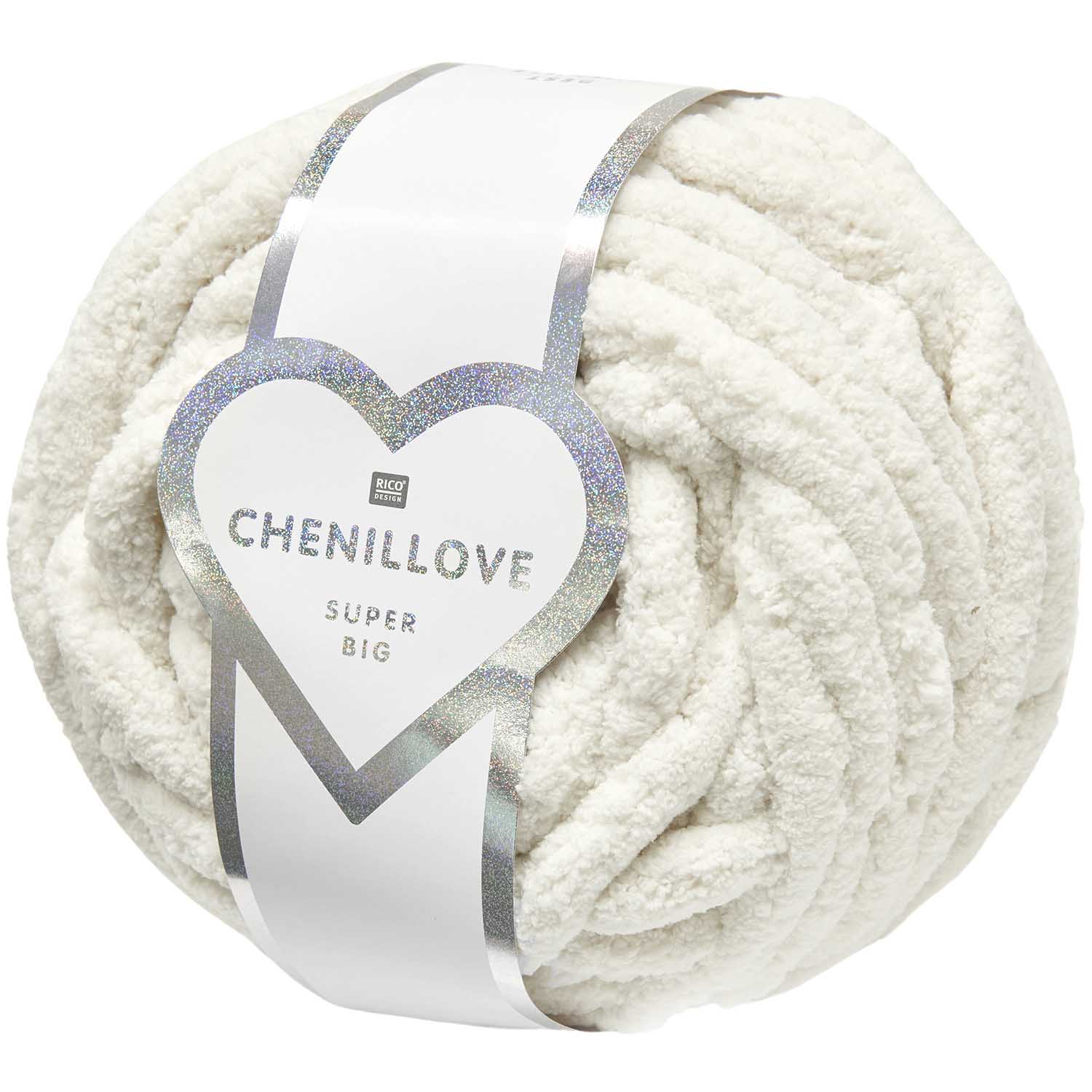 Rico Chenillove Super Big, 300g Chenillegarn