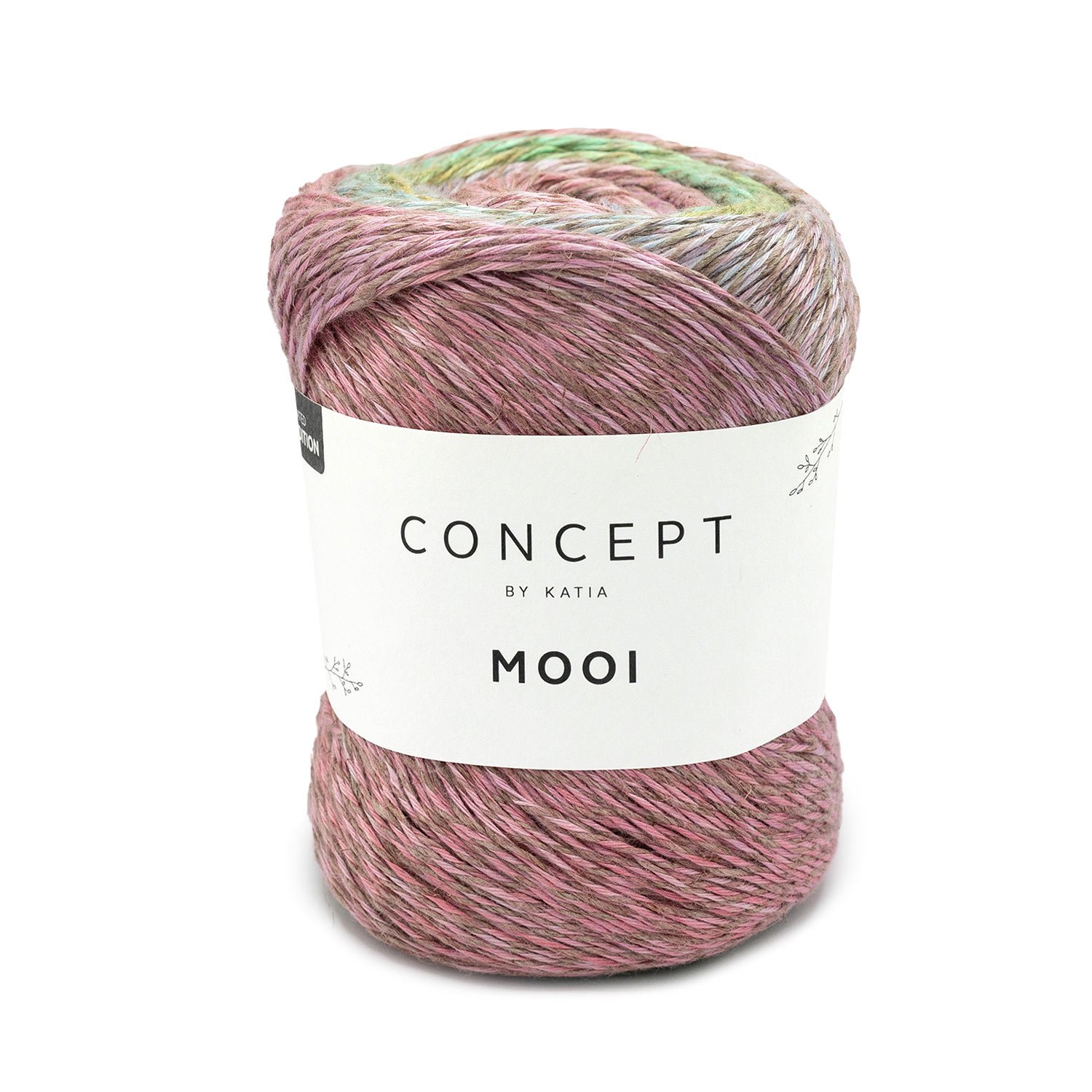 Katia Concept Mooi, 150g Bobbelwolle mit Farbverlauf
