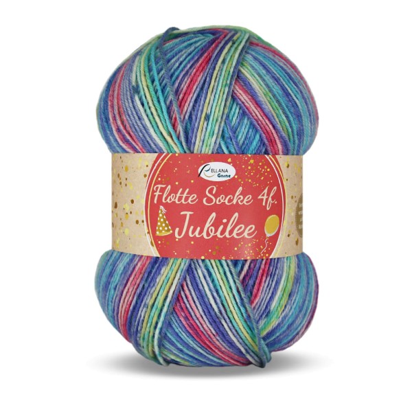 Flotte Socke Jubilee, 100g Sockenwolle 4-fach