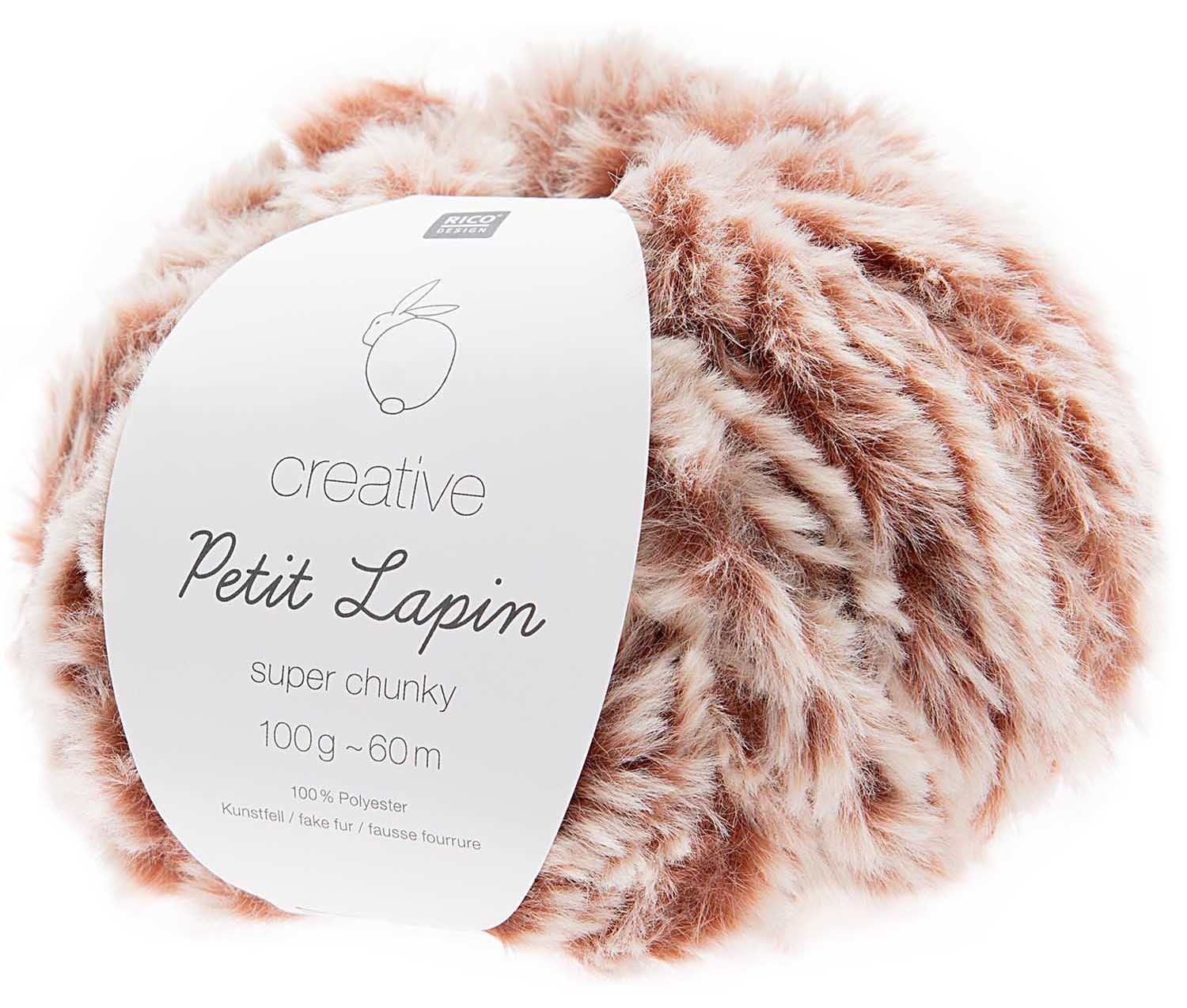 Rico Creative Petit Lapin Super Chunky, 100g Kuschelgarn