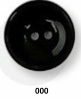Durable einfarbige Knöpfe / Lochknöpfe / Ø ca. 13mm