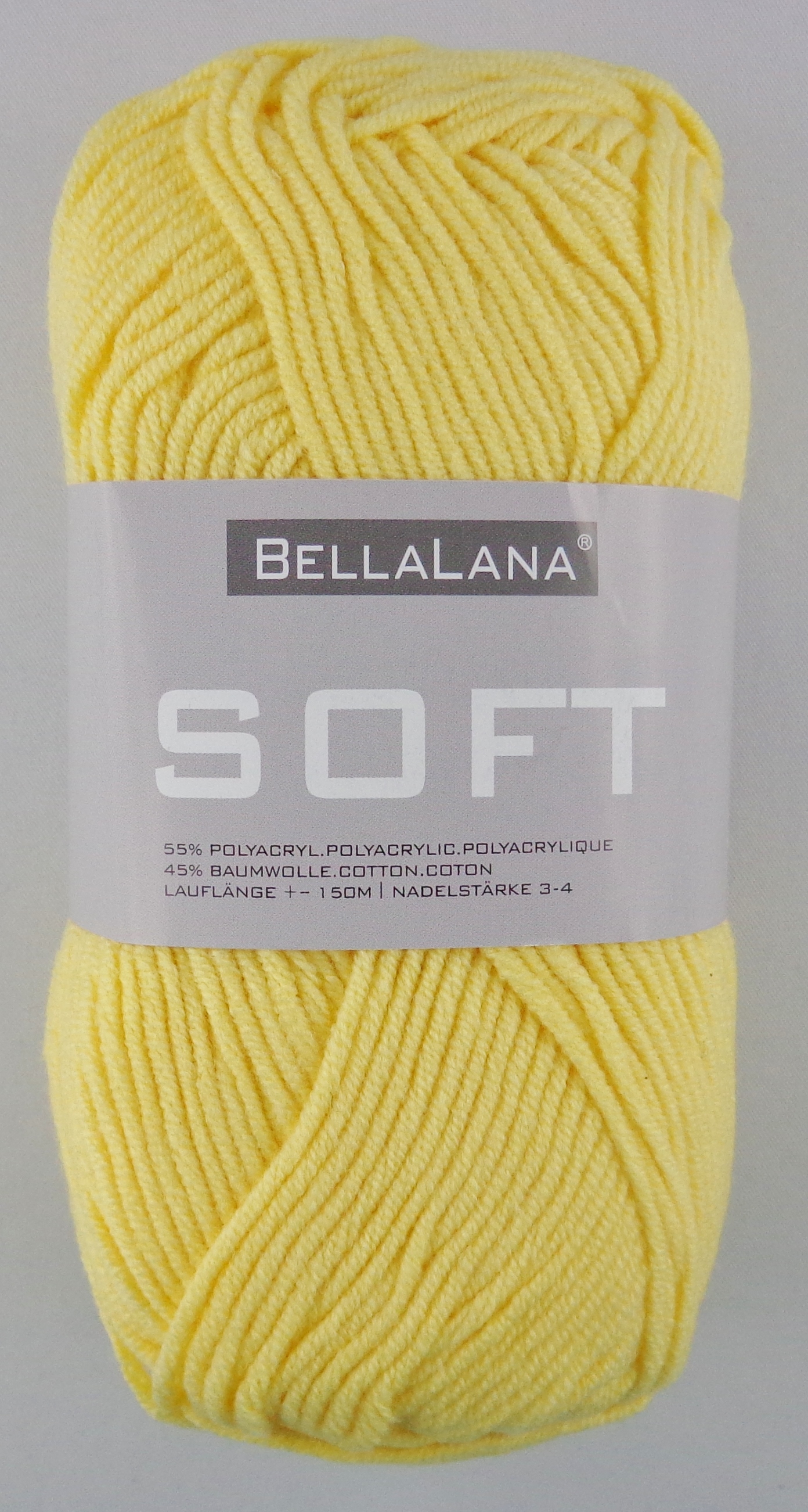 BellaLana Soft & Soft Color, 50g Ganzjahresgarn