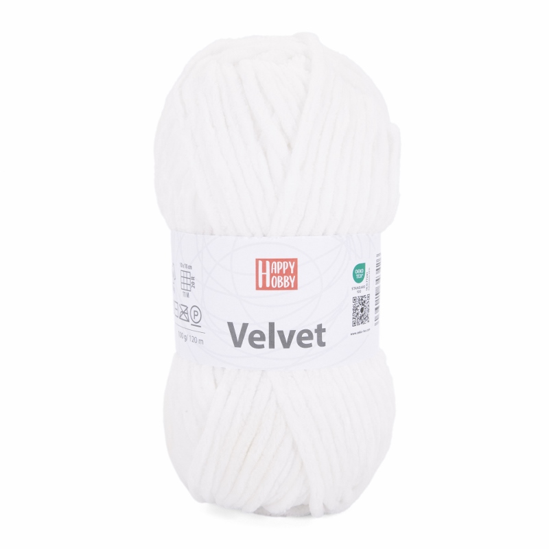 Happy Hobby Velvet, 100g Chenillegarn